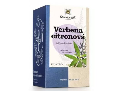 Sonnentor Čaj Verbena citronová BIO porcovaný dvoukomorový 27 g