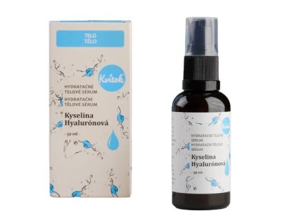 Kvitok Hydratační tělové sérum - Kyselina hyaluronová- intenzivní hydratace 50 ml