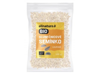 Allnature Slunečnicové semínko BIO 100 g