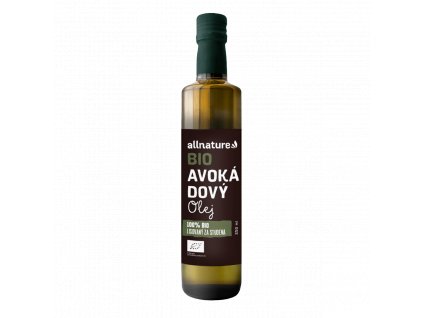 Allnature Avokádový olej BIO 250 ml