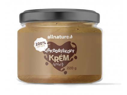 Allnature Lískooříškový krém 220 g