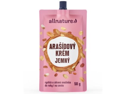 Allnature Arašídový krém jemný 50 g