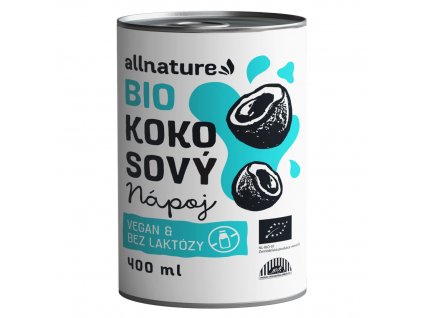 allnature kokosovy napoj bio 400 ml