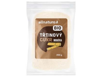 Allnature Cukr třtinový moučka BIO 250 g EXP. 31. 1. 2026