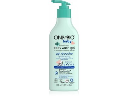 OnlyBio Hypoalergenní mycí gel pro miminka - vhodný pro alergiky a atopiky 300 ml