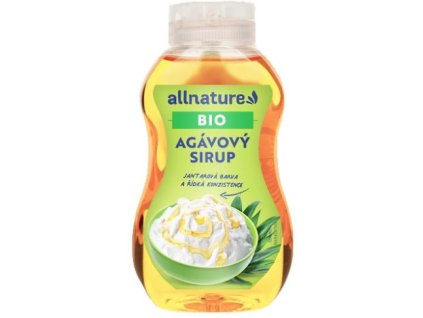 Allnature Agávový sirup BIO 250 ml