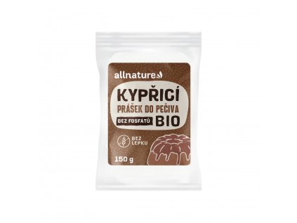 Allnature Kypřící prášek do pečiva BIO 150 g EXP. 30. 11. 2025