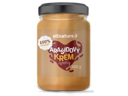 Allnature Arašídový krém jemný 920 g