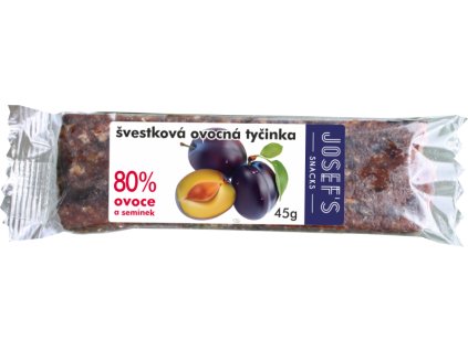 Josef's snacks Ovocná tyčinka švestková 45 g