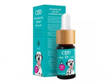 Zelená Země CBD Konopný olej pro psy 10%, 10 ml