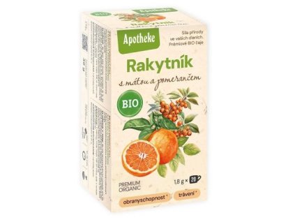 Mediate Čaj Rakytníkový s mátou a pomerančem BIO 36 g