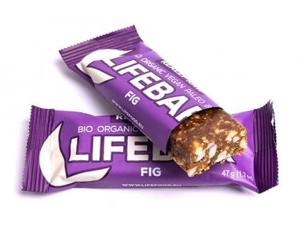 Lifebar tyčinka fíková RAW BIO 47 g