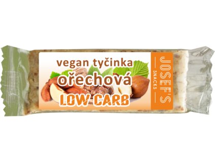 Josef's snacks Low Carb tyčinka Ořechová 33 g