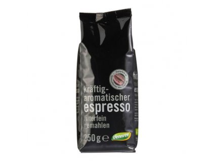 Dennree Káva espresso jemně mletá BIO 250 g