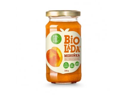 Koldokol Bioláda ovocná meruňka BIO 230 g