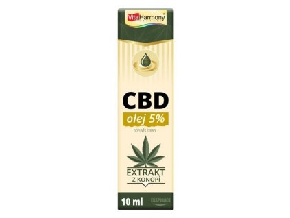 VitaHarmony CBD 5% olej - 10 ml