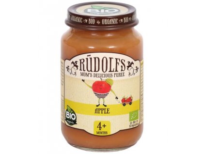 Rudolfs Příkrm ve skle jablko BIO 190 g