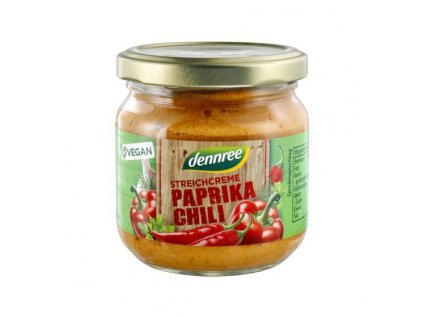 Dennree Pomazánka paprika a chilli BIO 180 g