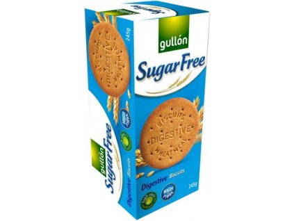 Gullón Digestive celozrnné sušenky bez cukru 245g