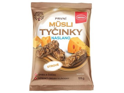 Semix Müsli tyčinky naslano sýrové 55 g