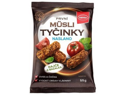 Semix Müsli tyčinky naslano rajče a bazalka 55 g