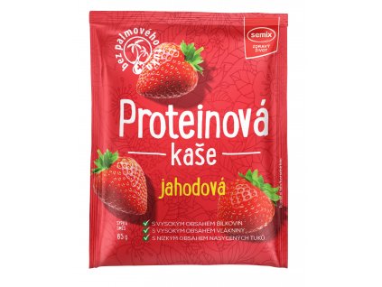 Semix Proteinová kaše jahodová 65g