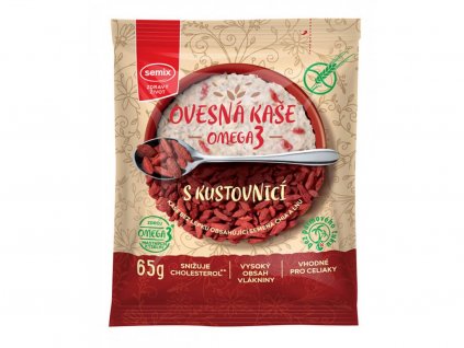 Semix Ovesná kaše omega3 s kustovnicí bez lepku 65 g