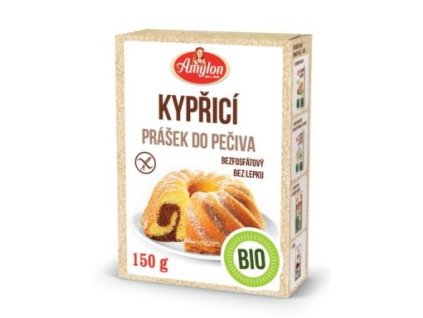 Amylon Prášek kypřicí do pečiva bezlepkový BIO 150 g EXP. 30.11.2026