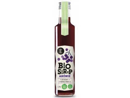 Koldokol Sirup arónie bez přidaného cukru BIO 250 ml