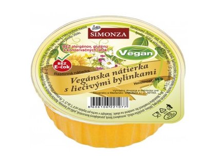 Simonza Veganská pomazánka s léčivými bylinkami 50 g