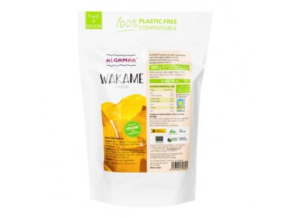 Algamar Mořské řasy Wakame BIO 100 g