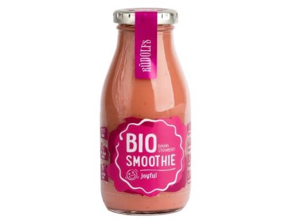 Rudolfs Smoothie Jahoda, banán BIO 260 ml