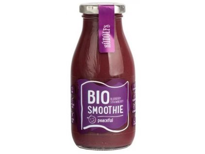 Rudolfs Smoothie Borůvka, jahoda BIO 260 ml