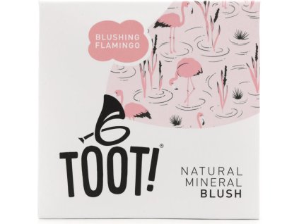 TOOT Minerální tvářenka – Blushing Flamingo 3g