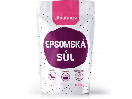 Allnature Epsomská sůl 1000 g