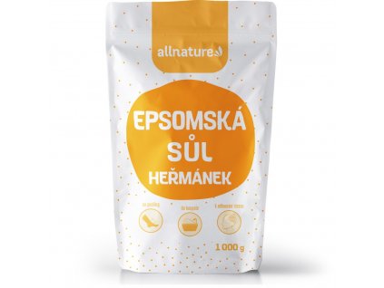 Allnature Epsomská sůl Heřmánek 1000 g