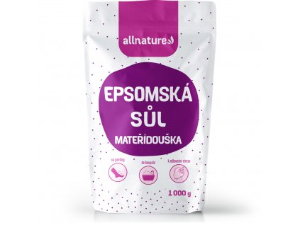 Allnature Epsomská sůl Mateřídouška 1000 g