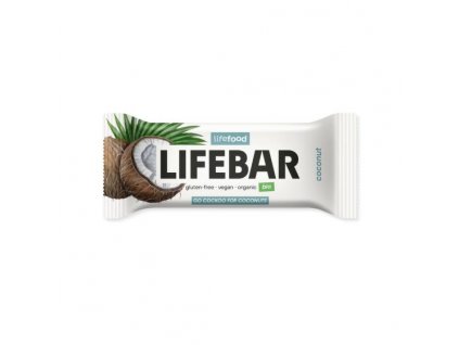 Lifebar Tyčinka kokosová BIO RAW 40 g