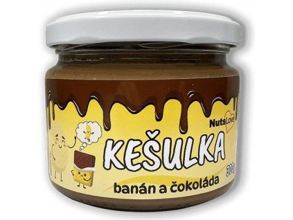 NutsLove Kešulka banán v čokoládě 300 g