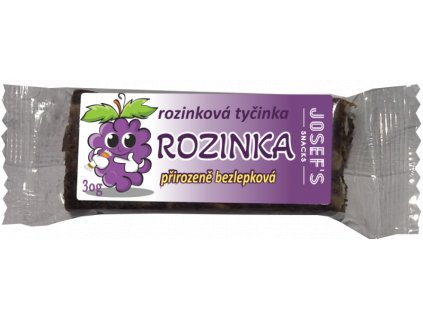 Josef's snacks Rozinka - ovocno kokosová tyčinka 30 g