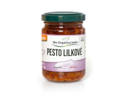 Bio organica italia Pesto lilkové BIO 140 g