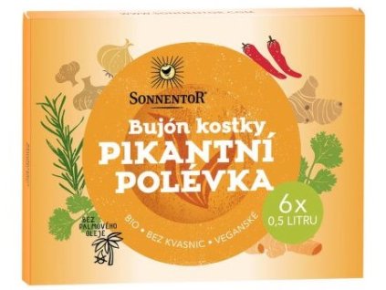 Sonnentor Bujon kostky pikantní polévka 60 g BIO