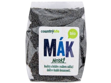 Country Life Mák modrý BIO 250 g