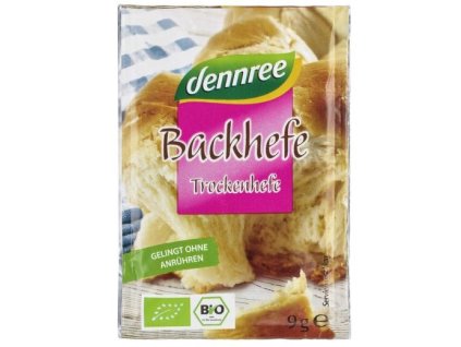 Dennree Droždí sušené BIO 3x9 g