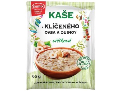Semix Kaše z klíčeného ovsa a quinoy oříšková bez lepku 65 g