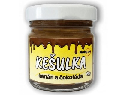 NutsLove Kešulka banán a čokoláda 40 g