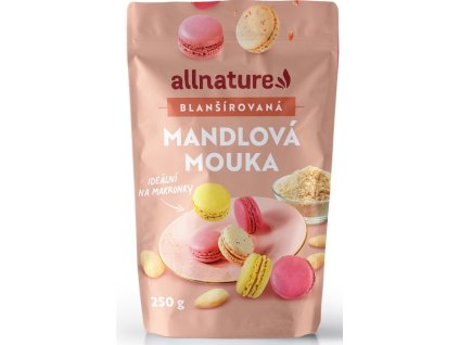Allnature Mandlová mouka blanšírovaná 250 g