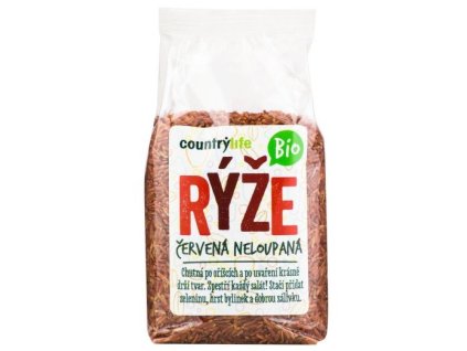 Country Life Rýže červená neloupaná 500 g