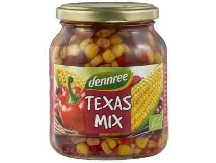 Dennree Směs zeleninová texaská ve slaném nálevu BIO 350 g