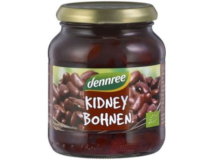 Dennree Fazole červená ledvina ve slaném nálevu BIO 360 g
